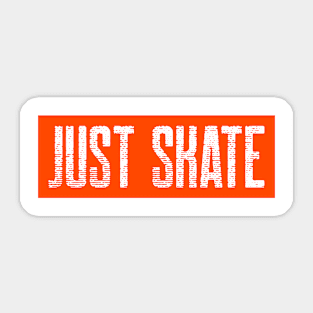 Just Skate Sticker